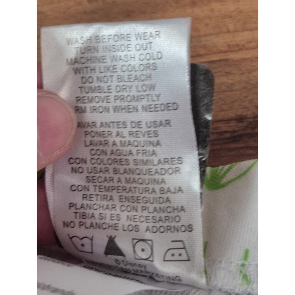 Kohl's Pajama Pants Boys Size 5T Safari Green White Cuffed Elastic Waist 8240 - Picture 4 of 8